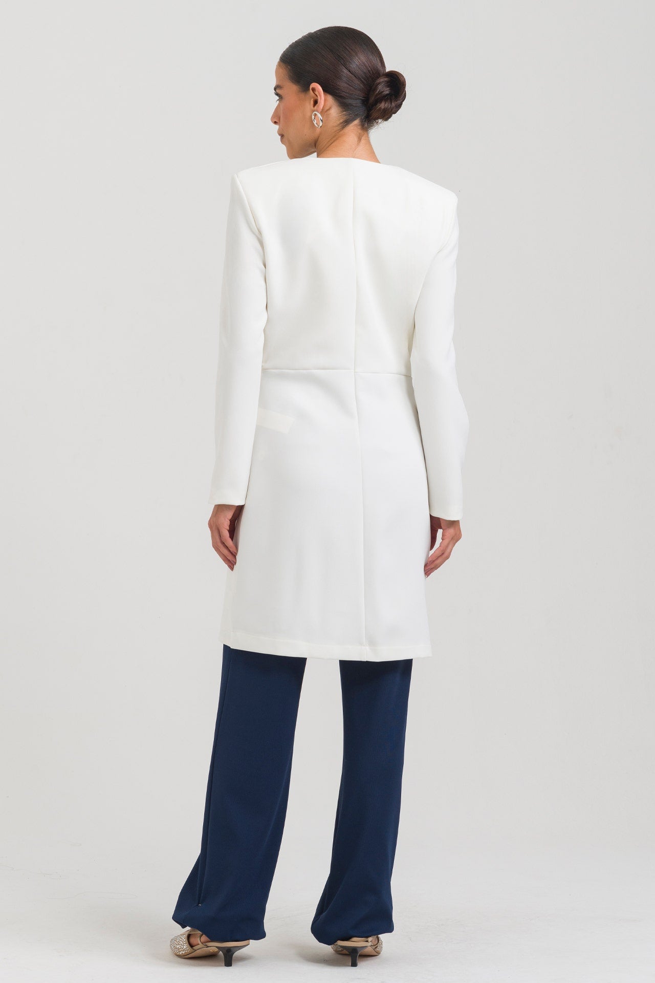 Jaleco Feminino Antônia - Off White