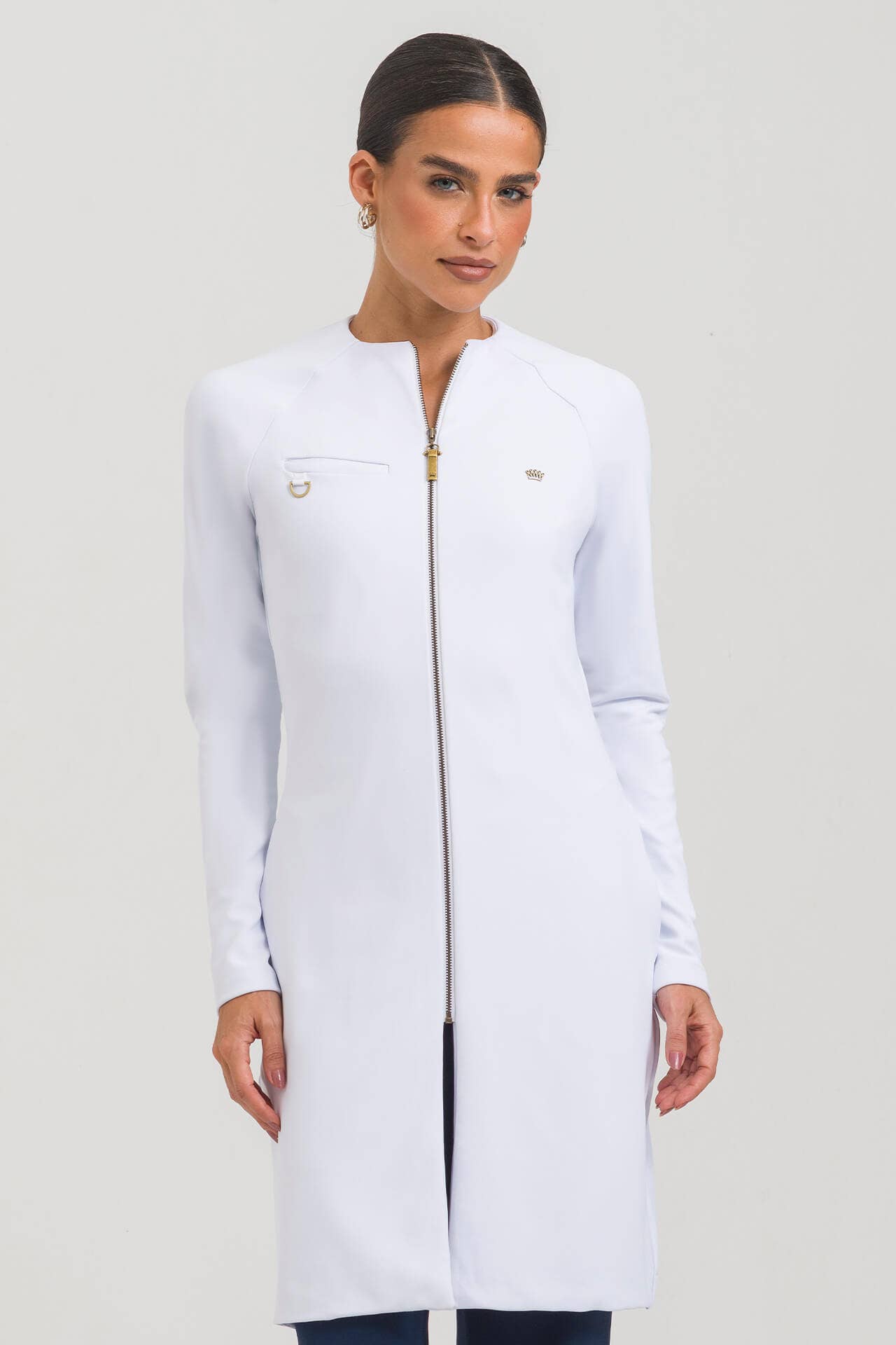 Jaleco Feminino Augusta - Branco