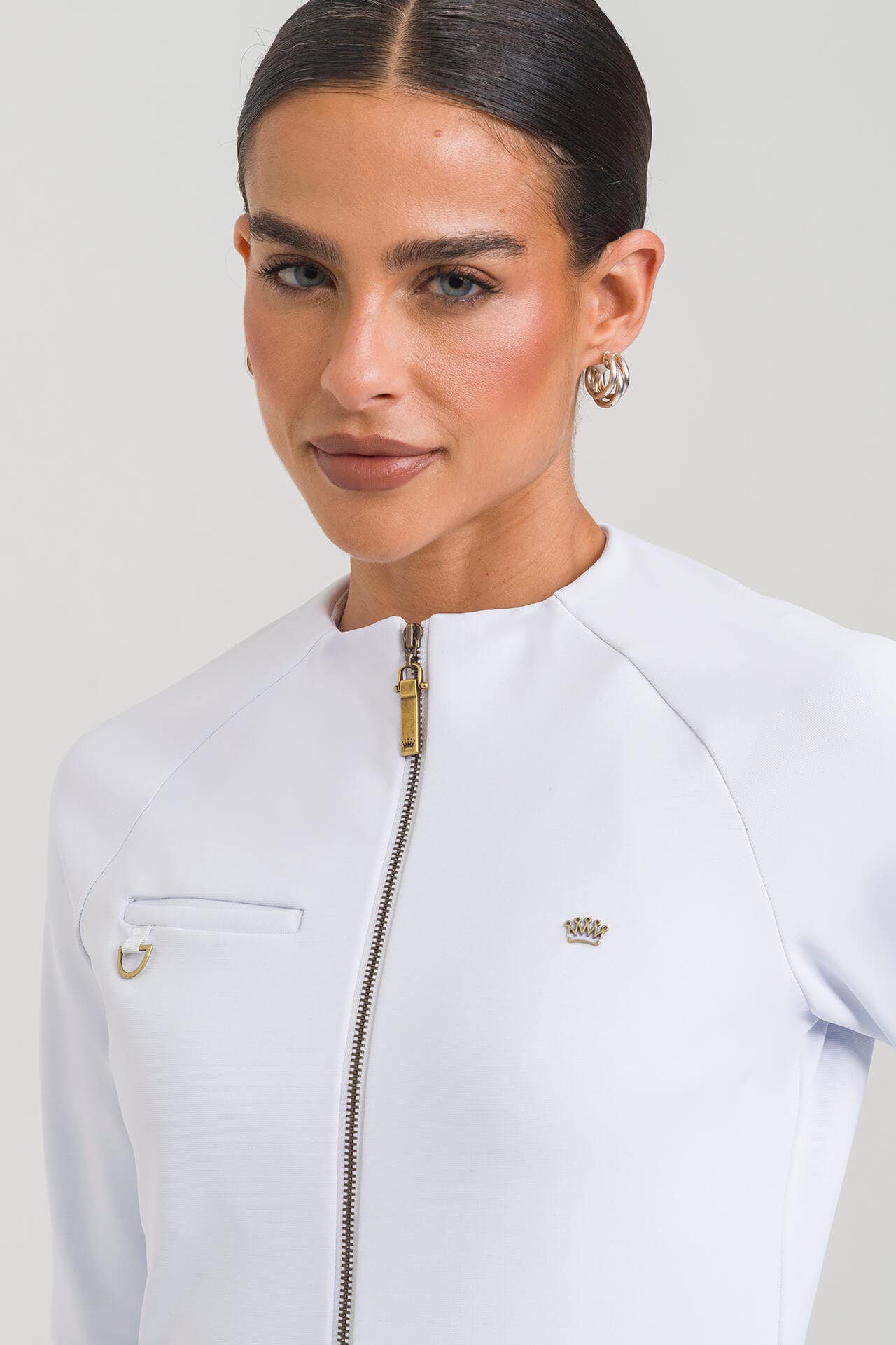 Jaleco Feminino Augusta - Branco