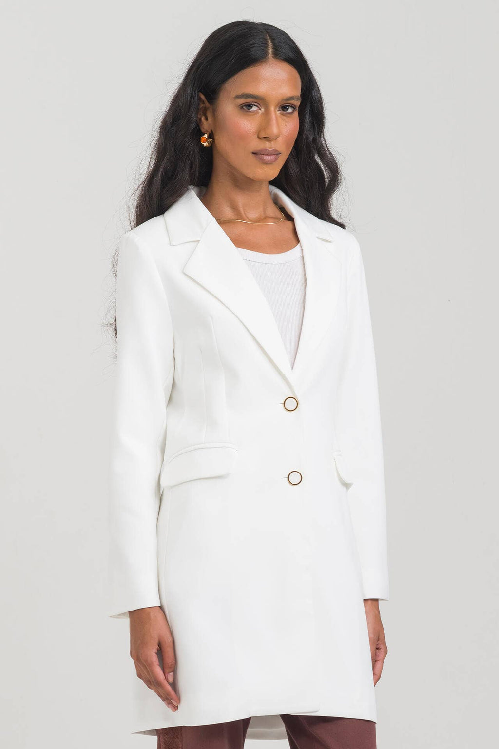 Jaleco Feminino Claire - Off White