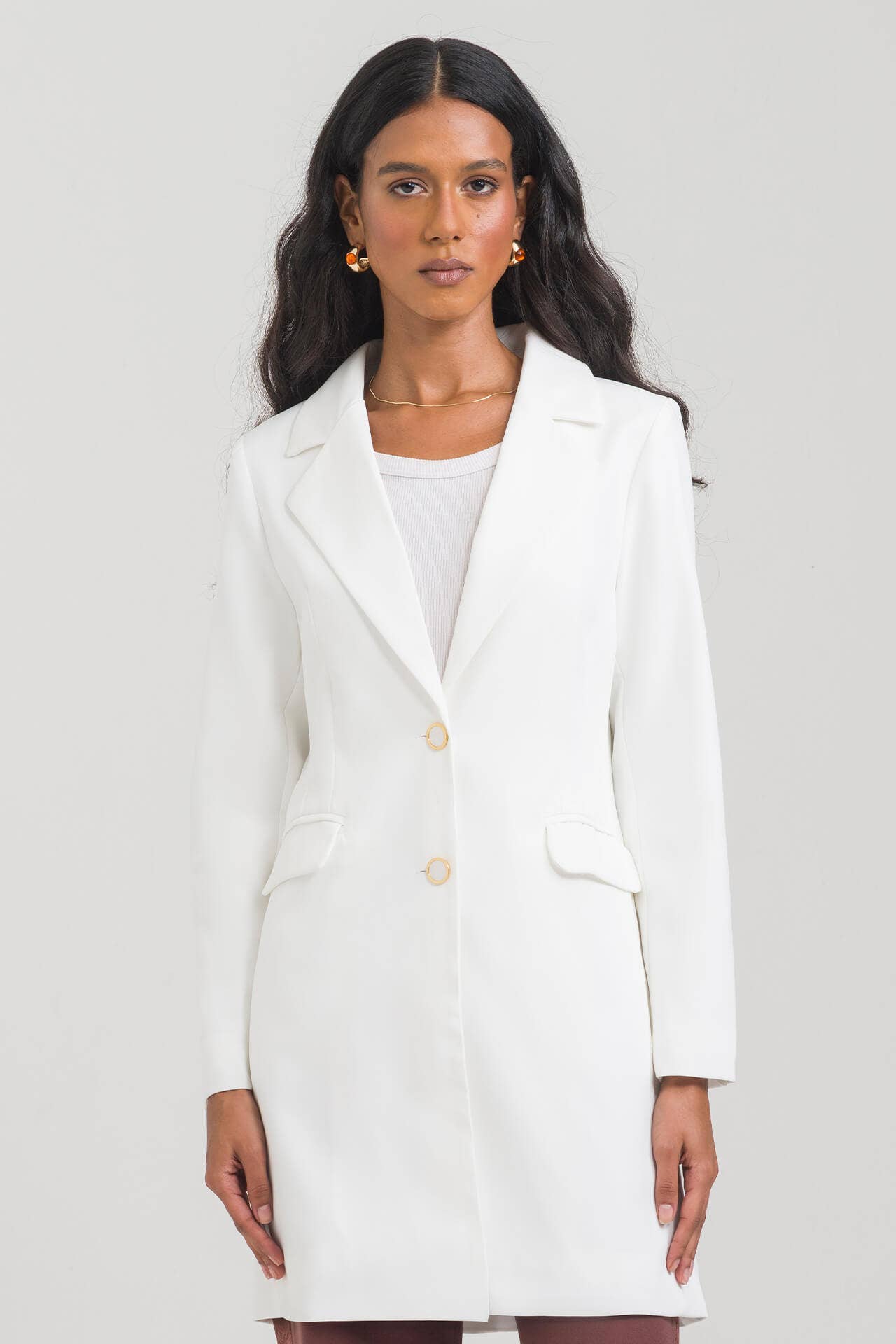 Jaleco Feminino Claire - Off White
