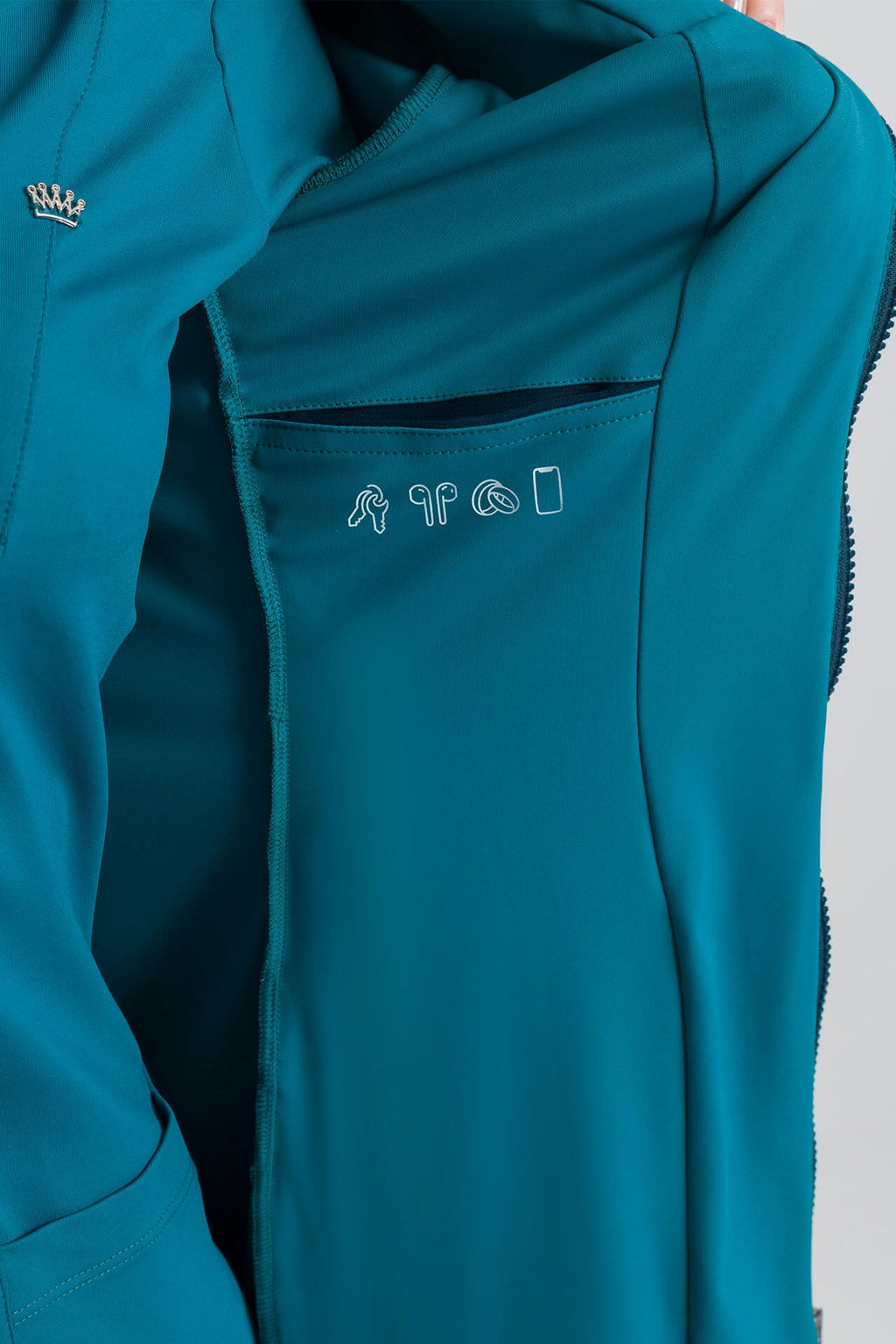 Jaleco Feminino Coach - Verde Oceanic