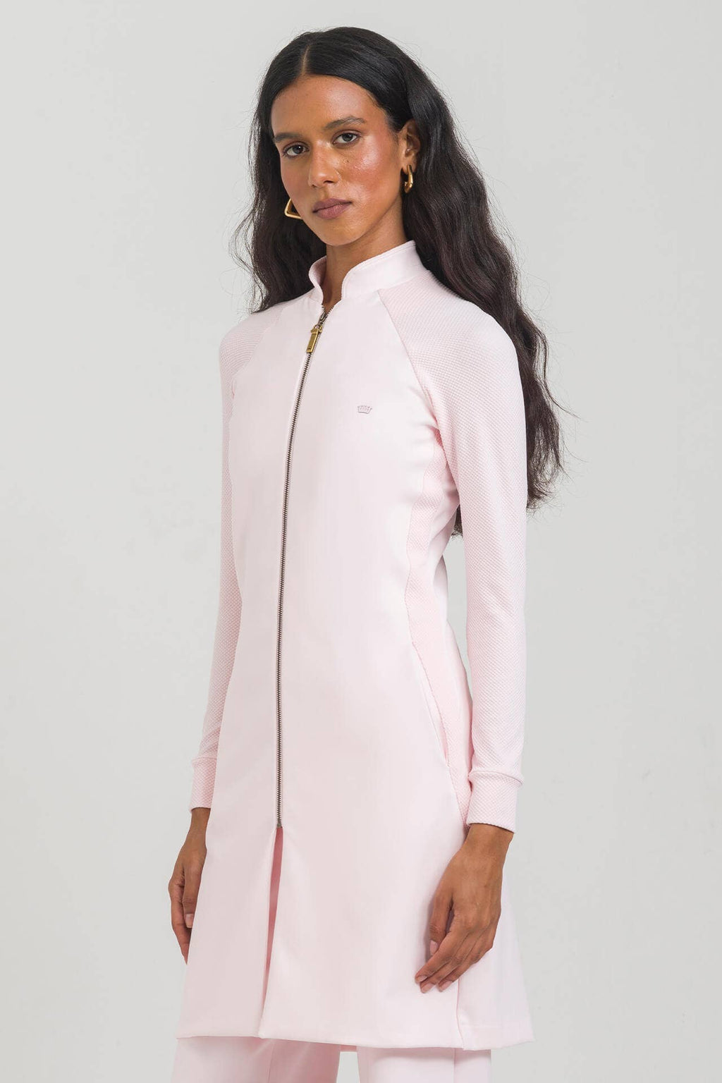 Jaleco Feminino Eagle - Rosa Soft