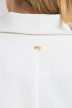 Jaleco Feminino Emily by PatBO - Off White