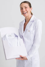 Jaleco Feminino My First Cherie - Branco