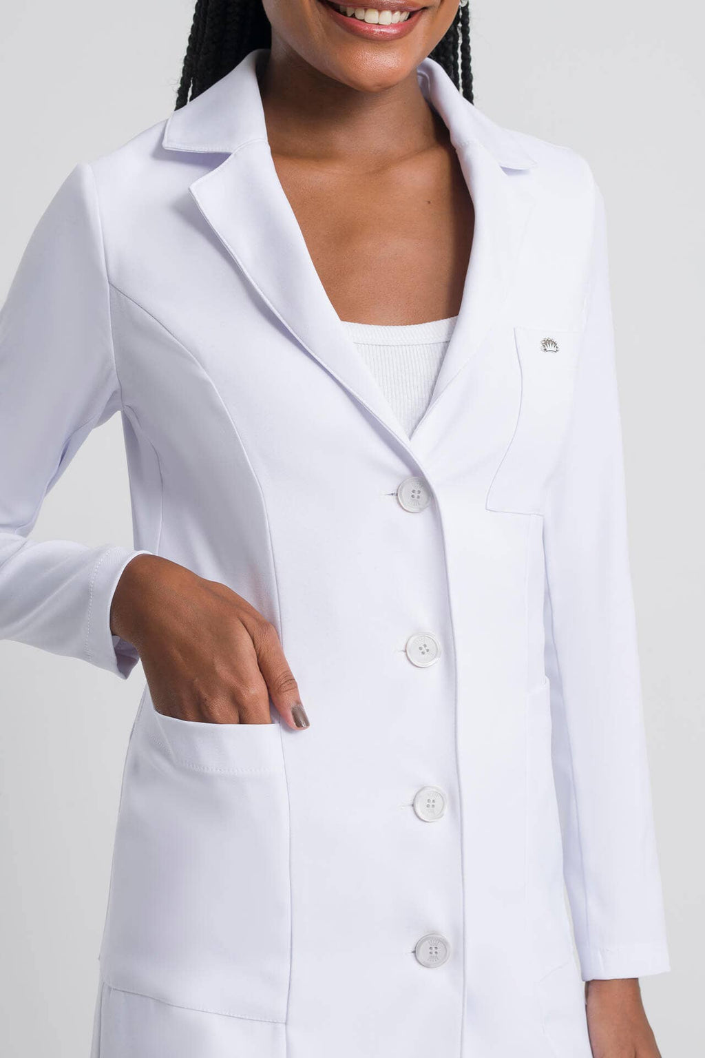 Jaleco Feminino Step - Branco
