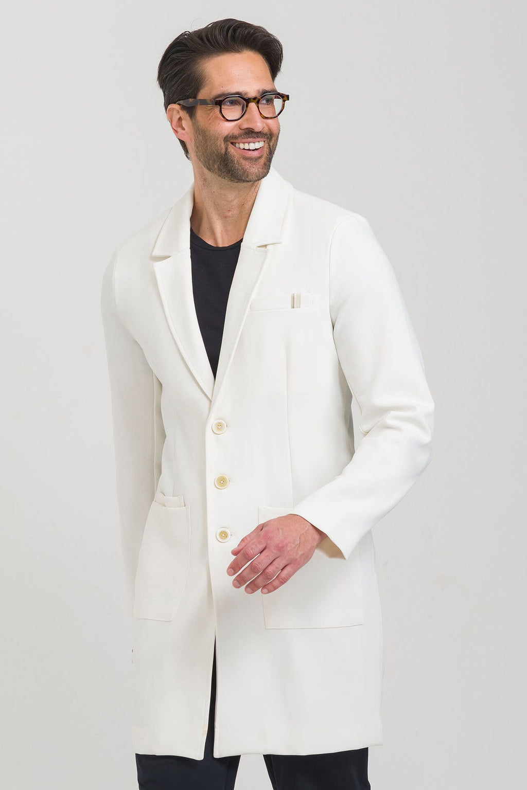 Jaleco Masculino George - Off White