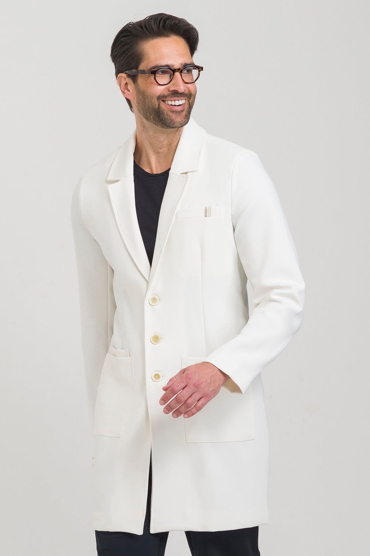Jaleco Masculino George - Off White