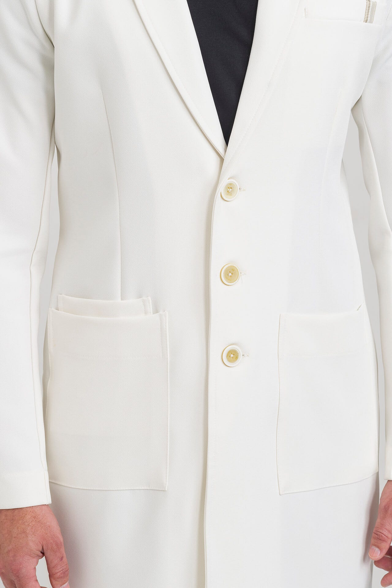 Jaleco Masculino George - Off White