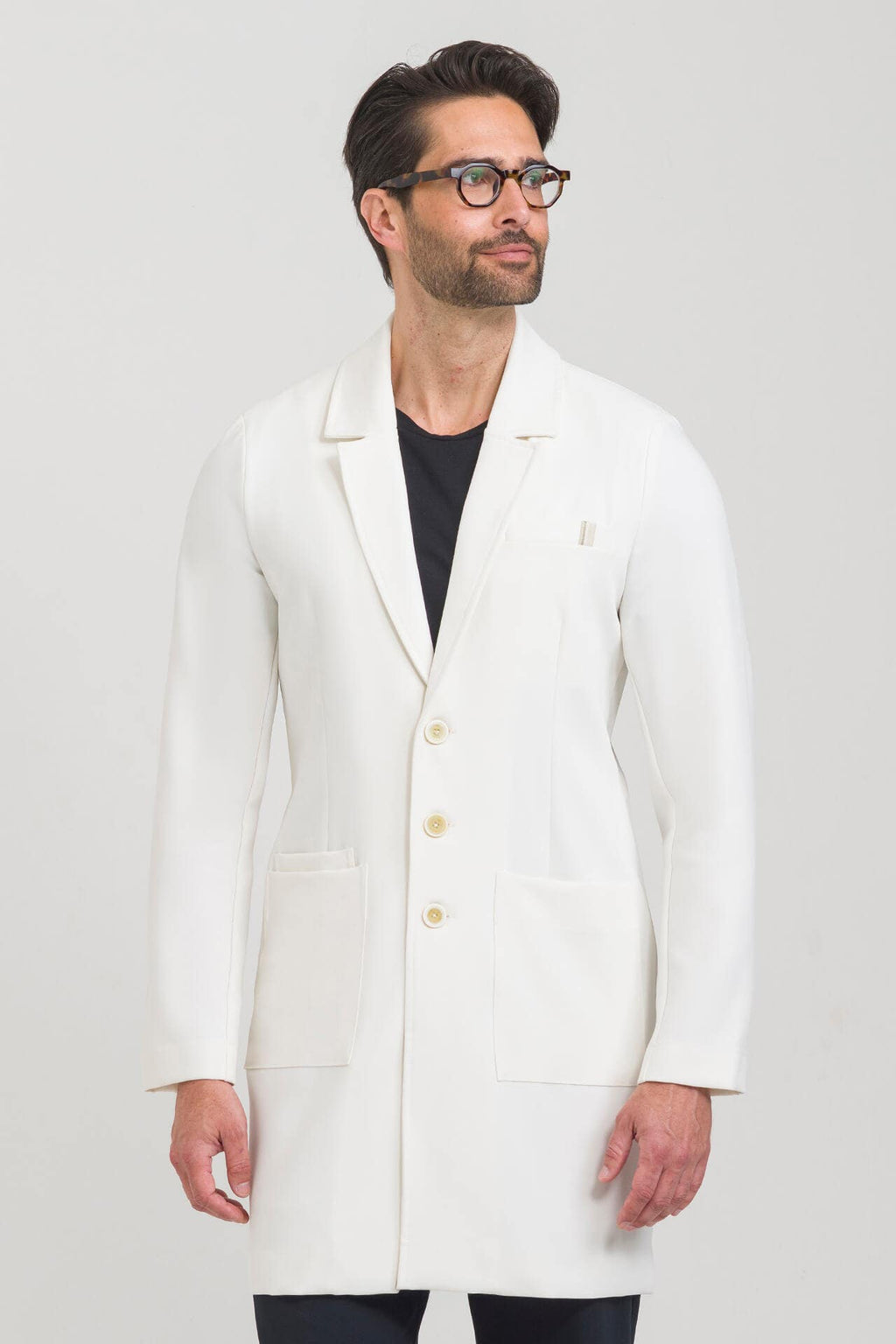 Jaleco Masculino George - Off White