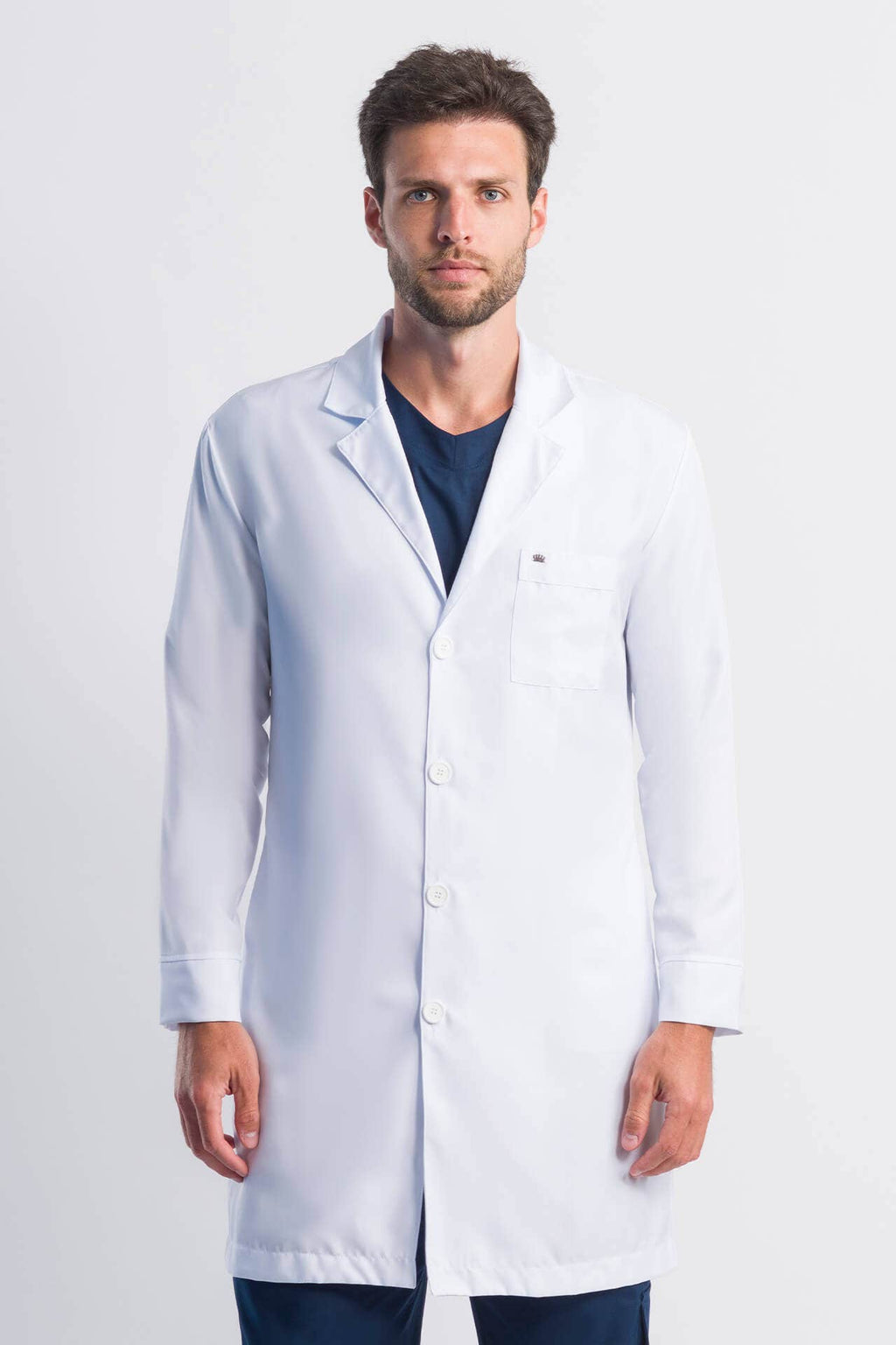 Jaleco Masculino Leo - Branco
