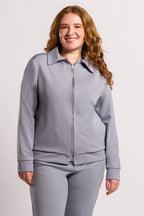 Jaqueta Feminina Classic - Cinza