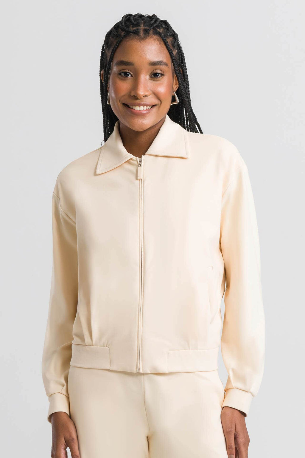 Jaqueta Feminina Hit - Essential - Bege