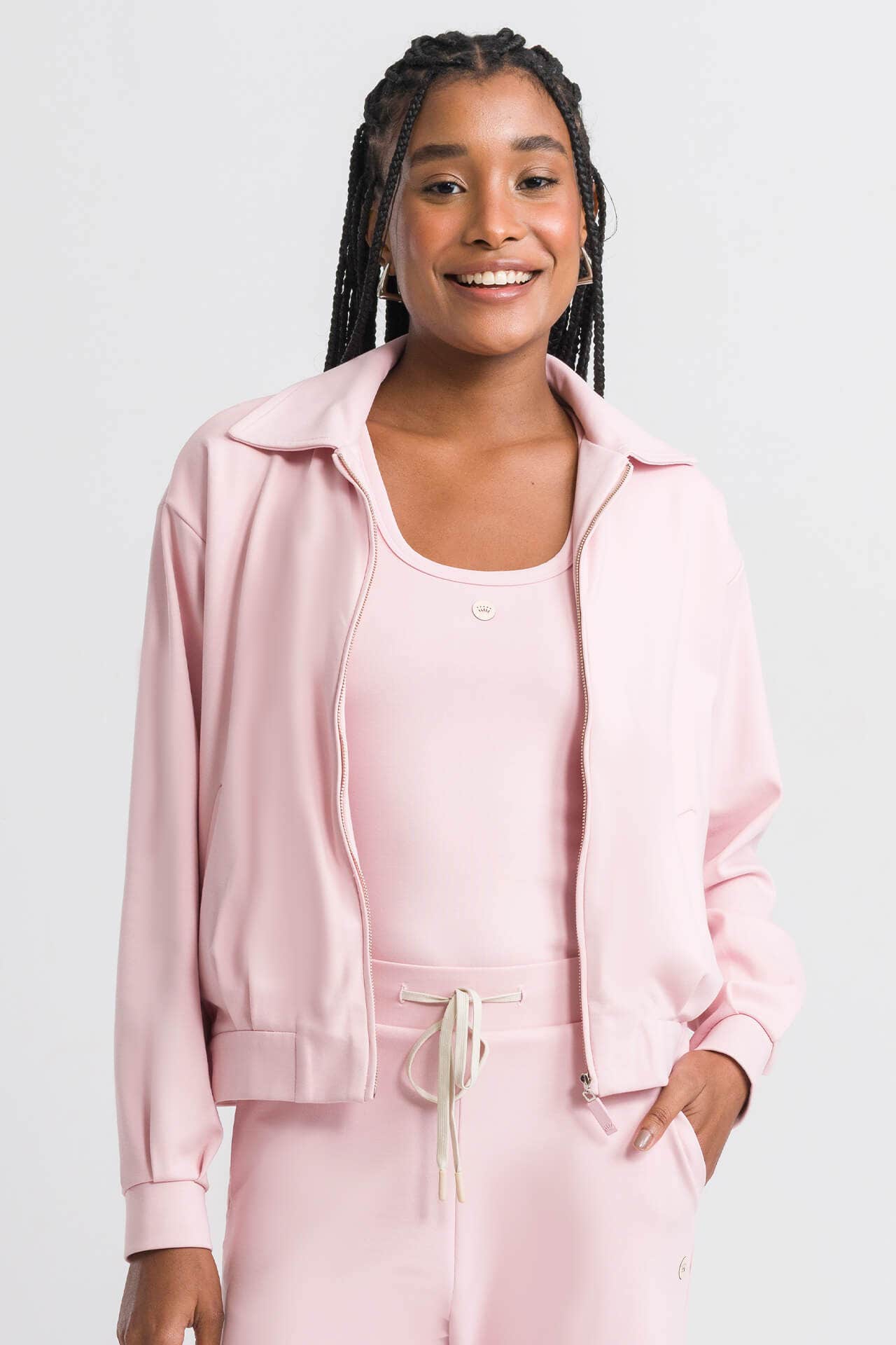 Jaqueta Feminina Hit - Essential - Rosa
