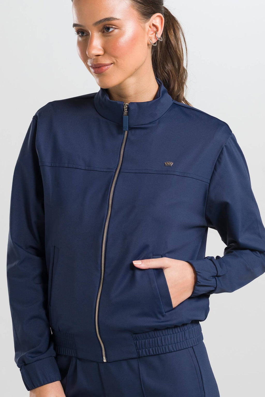 Jaqueta Feminina Veneto - Azul Marinho