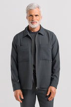 Jaqueta Masculina Albert - Cinza Chumbo