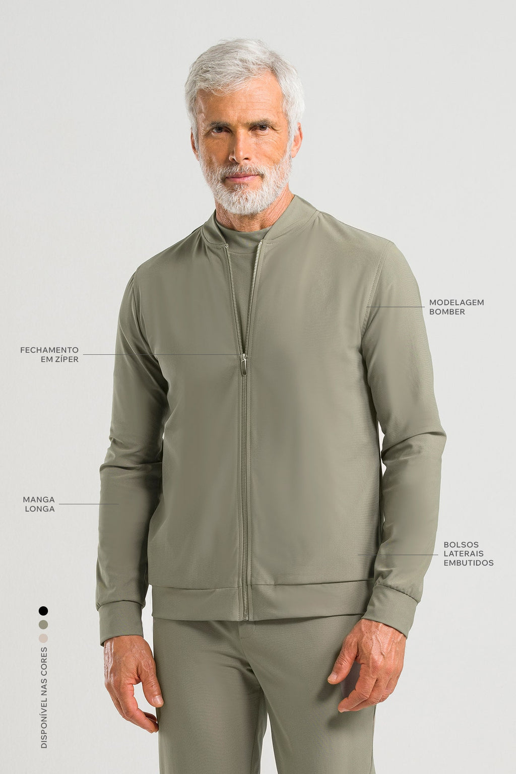 Jaqueta Masculina Thomas - Oliva