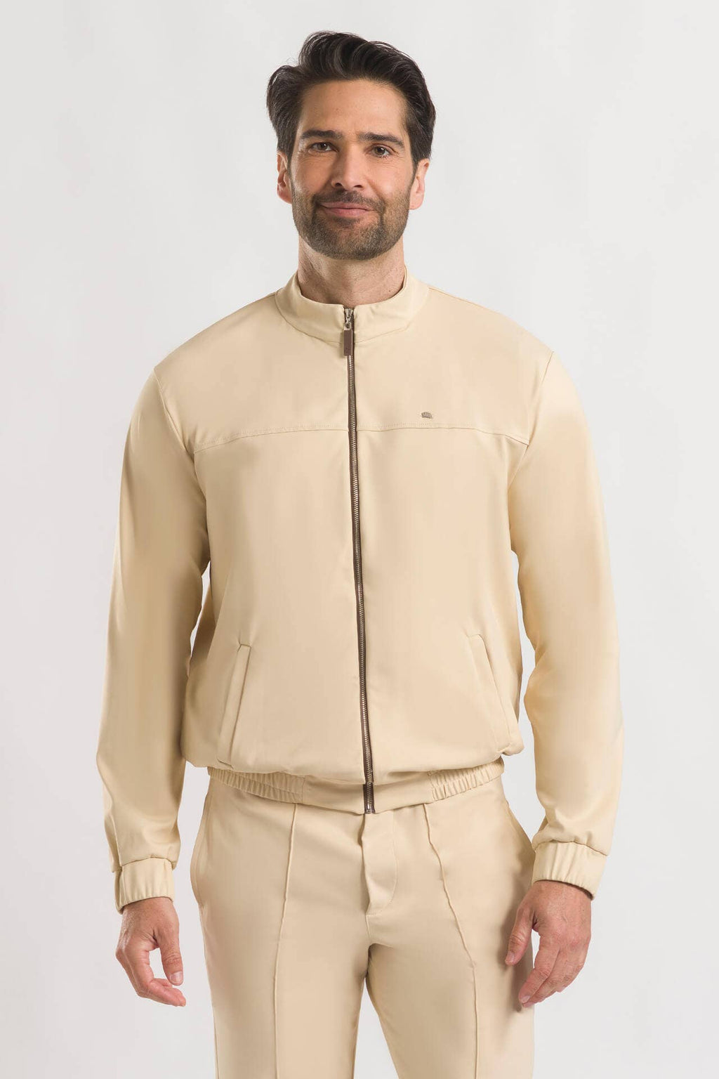 Jaqueta Masculina Veneto - Bege Vanilla