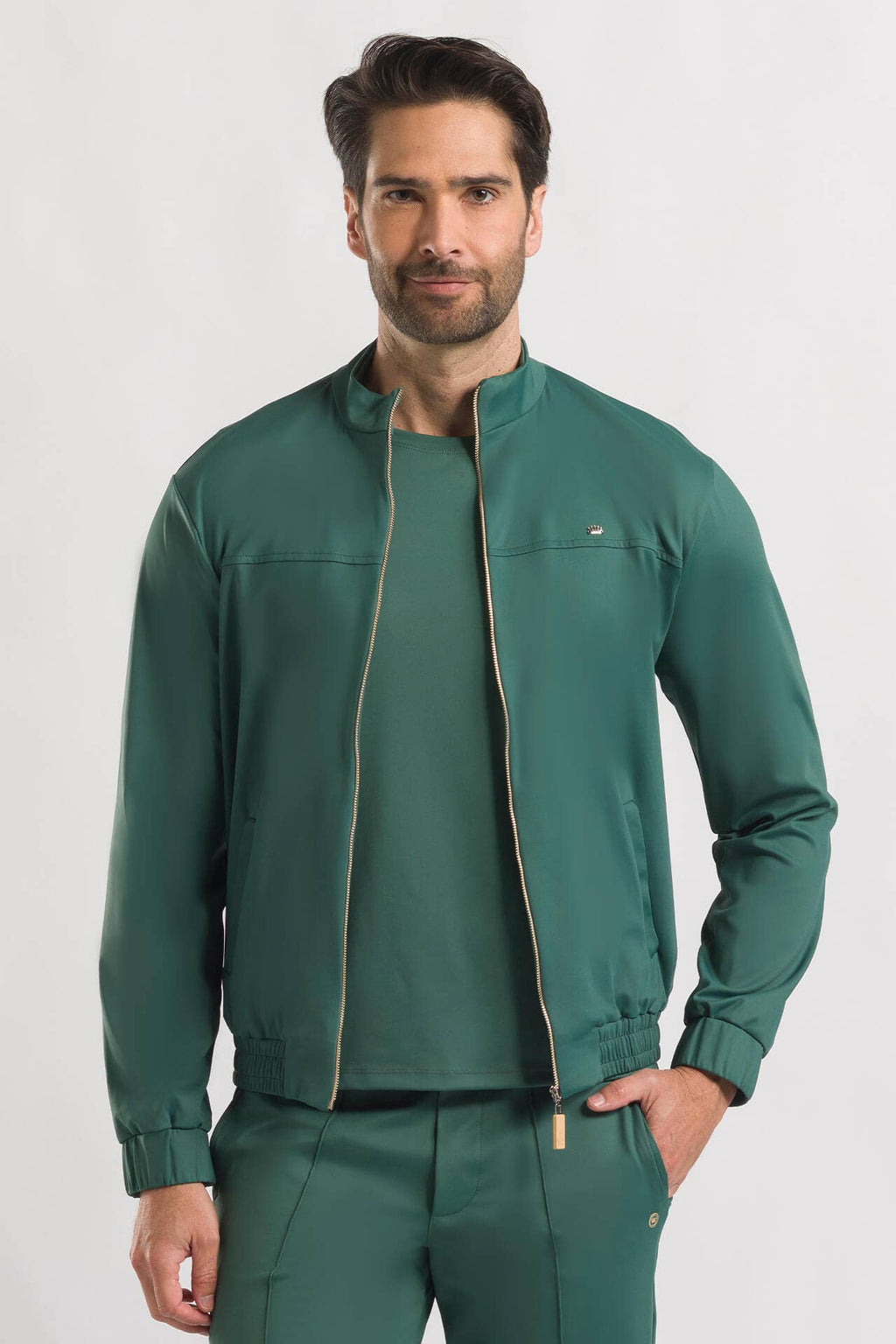 Jaqueta Masculina Veneto - Verde Botanic