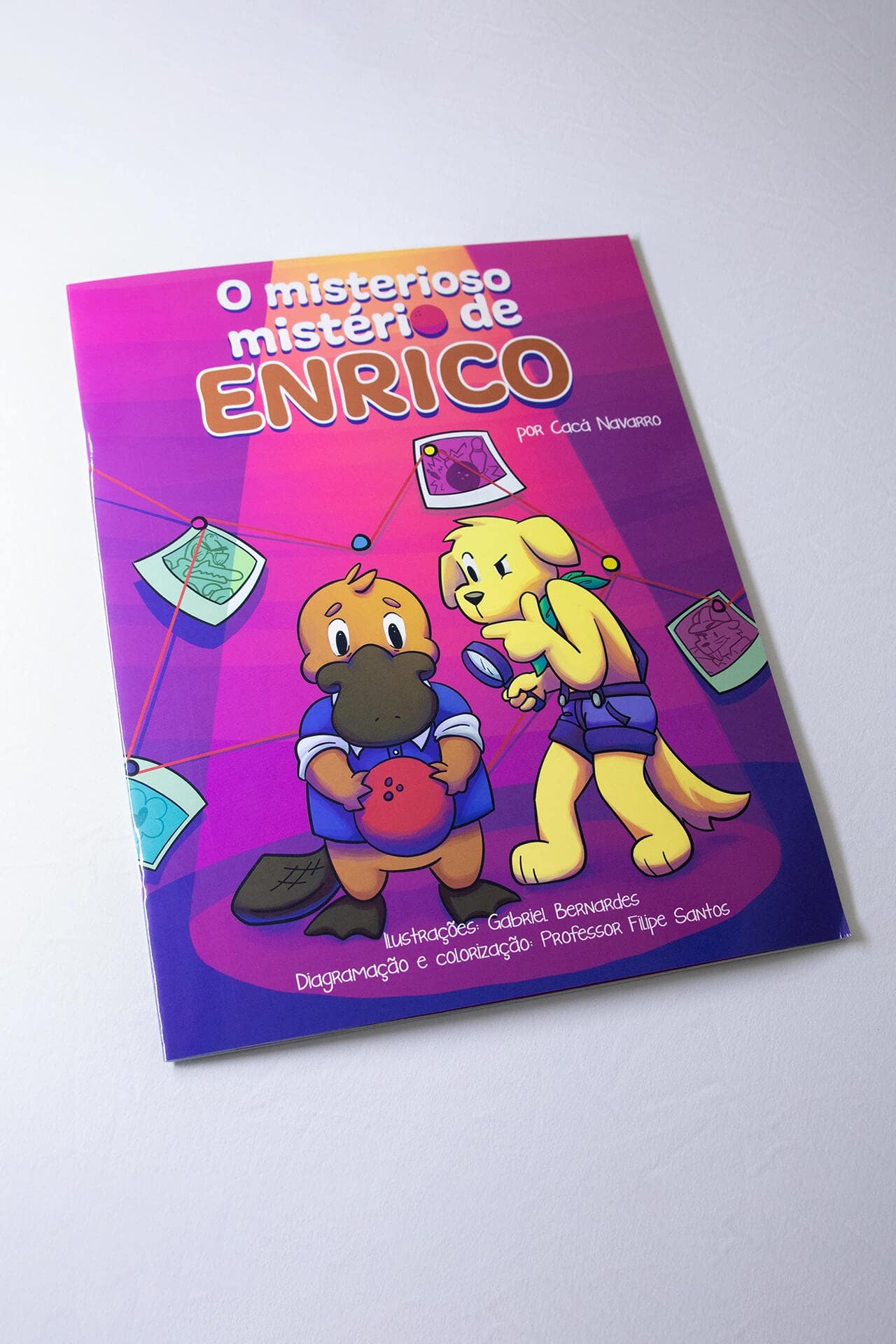 Livro O Misterioso Misterio de Enrico