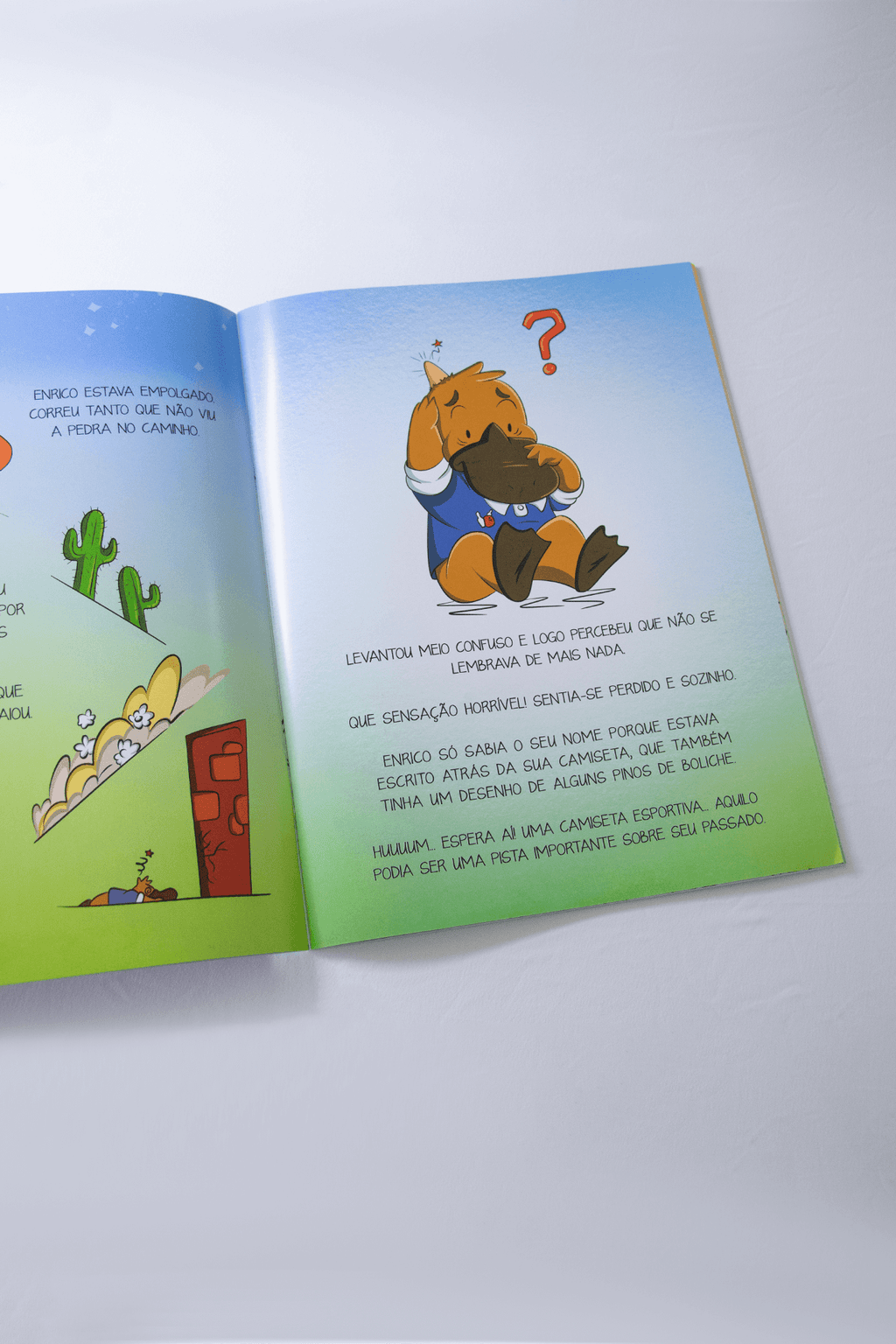 Livro O Misterioso Misterio de Enrico