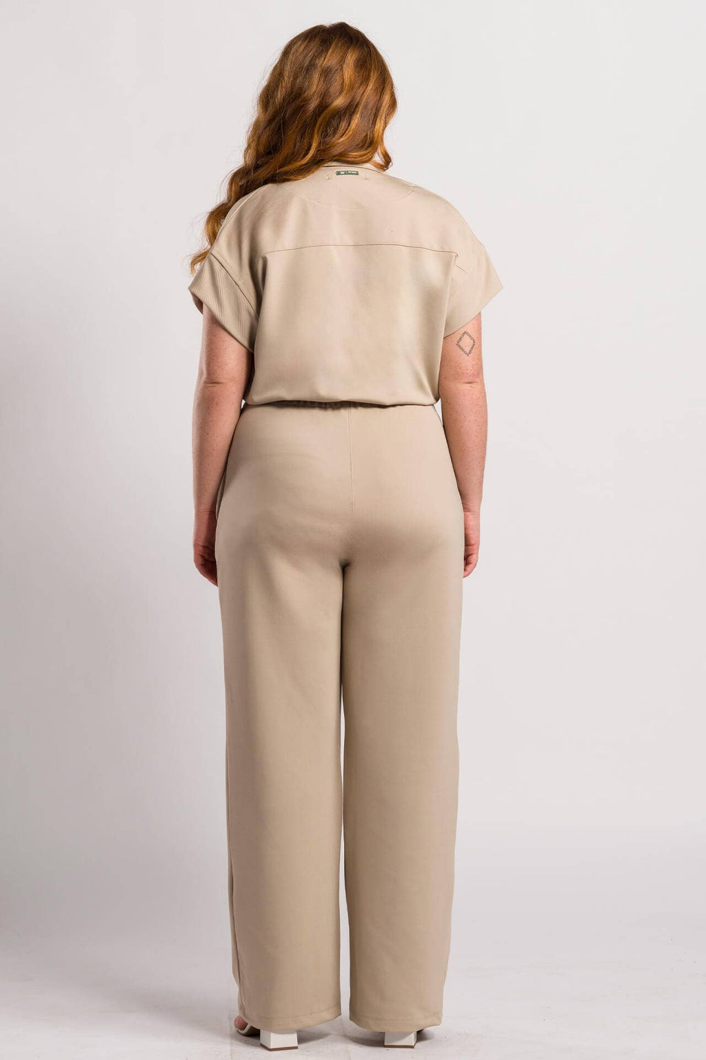 Macacão Feminino Trendy - Bege
