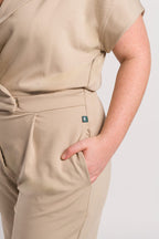 Macacão Feminino Trendy - Bege