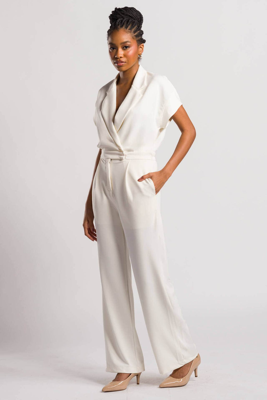 Macacão Feminino Trendy - Off White