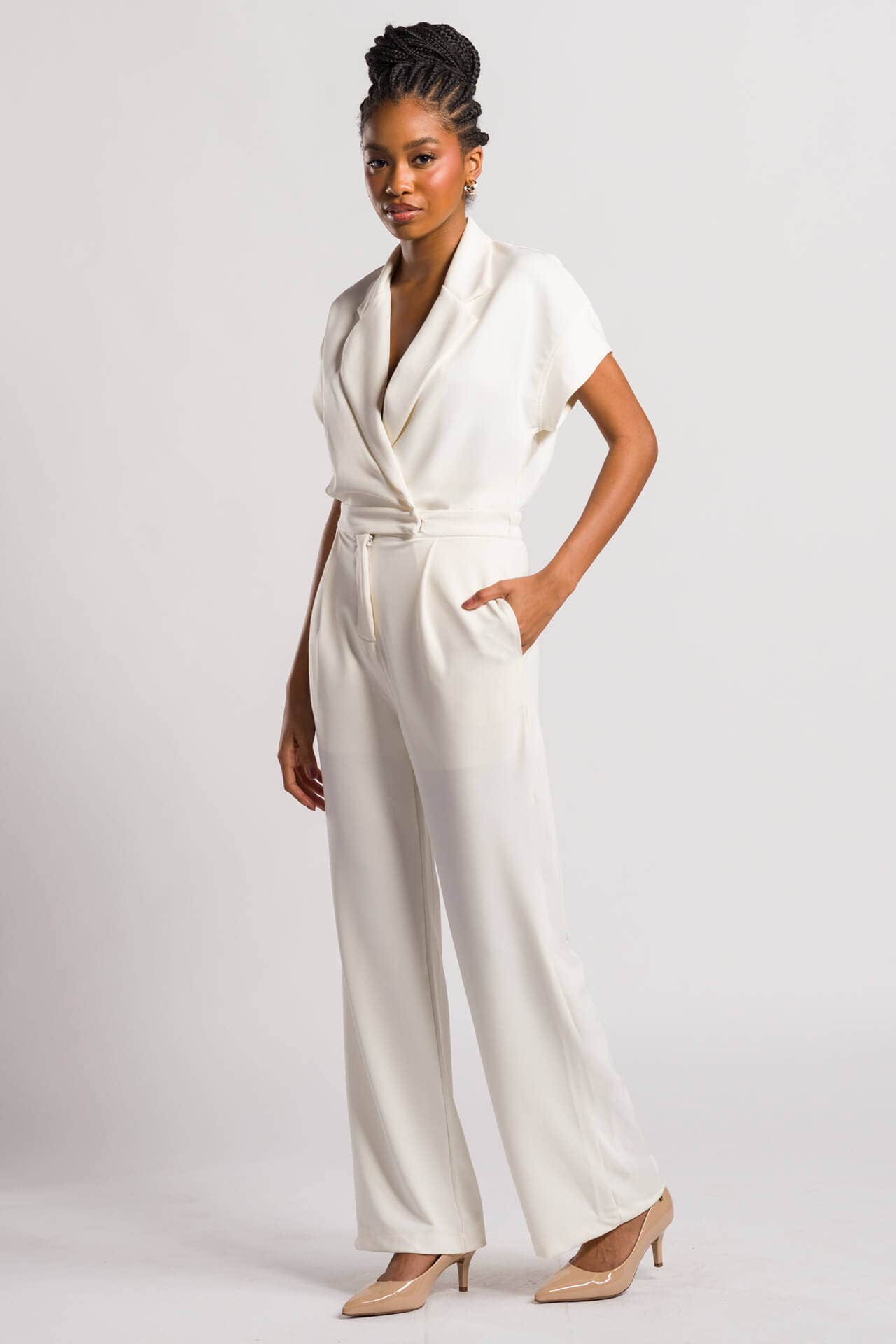 Macacão Feminino Trendy - Off White