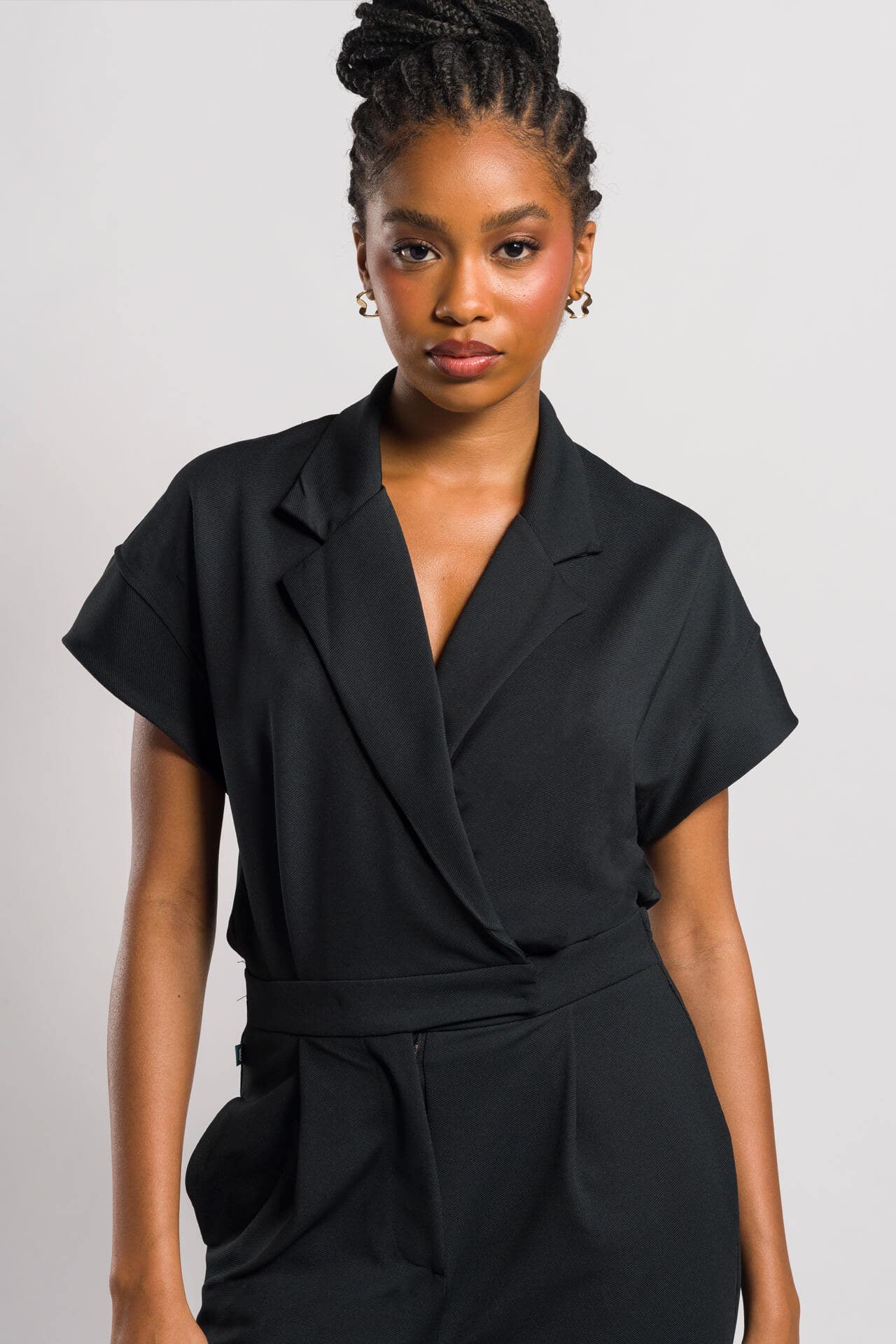 Macacão Feminino Trendy - Preto