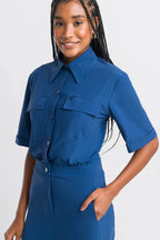 Macacão Feminino Vitta - Azul Navy
