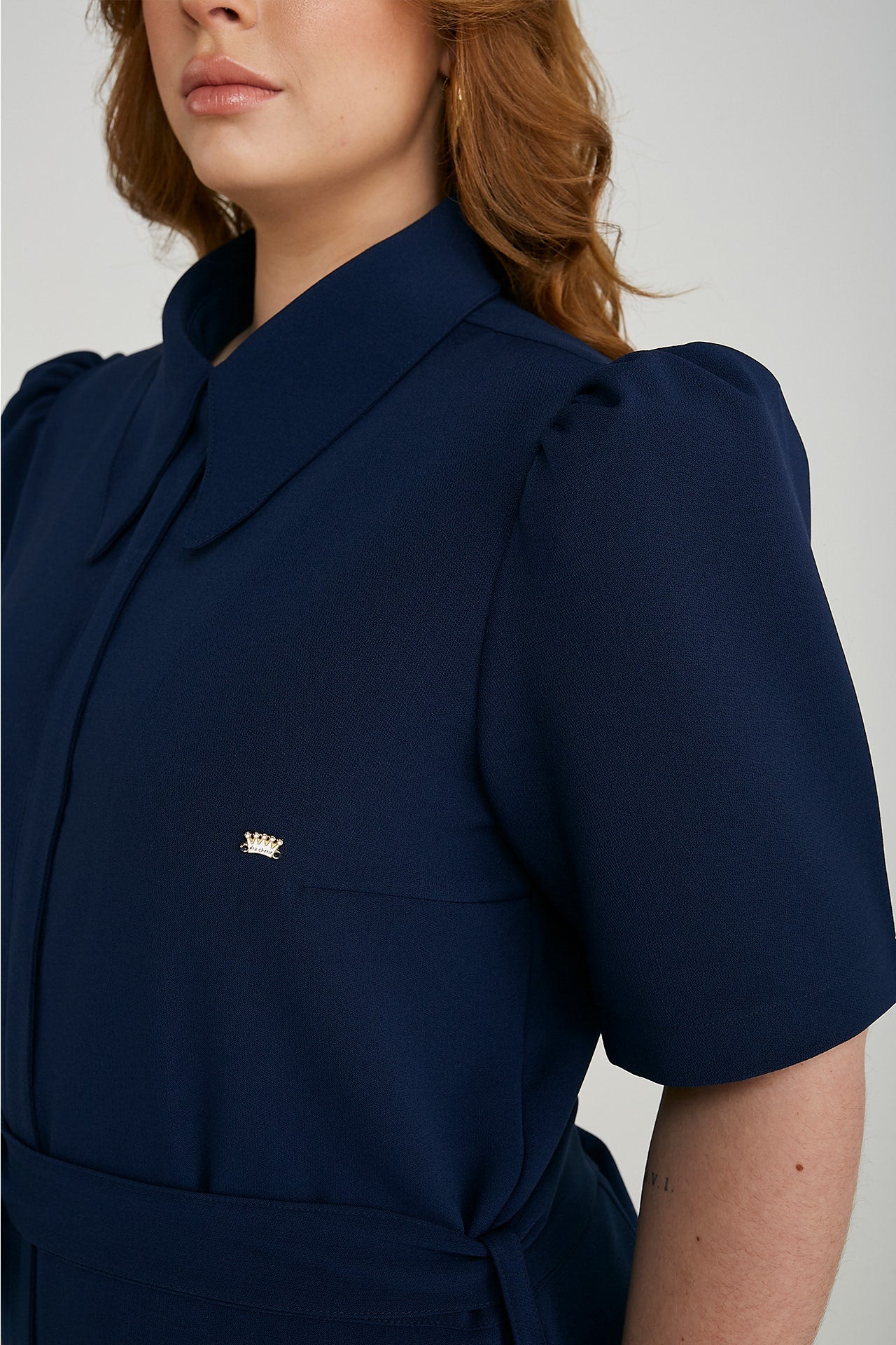 Macacão Feminino Luisa - Azul Marinho
