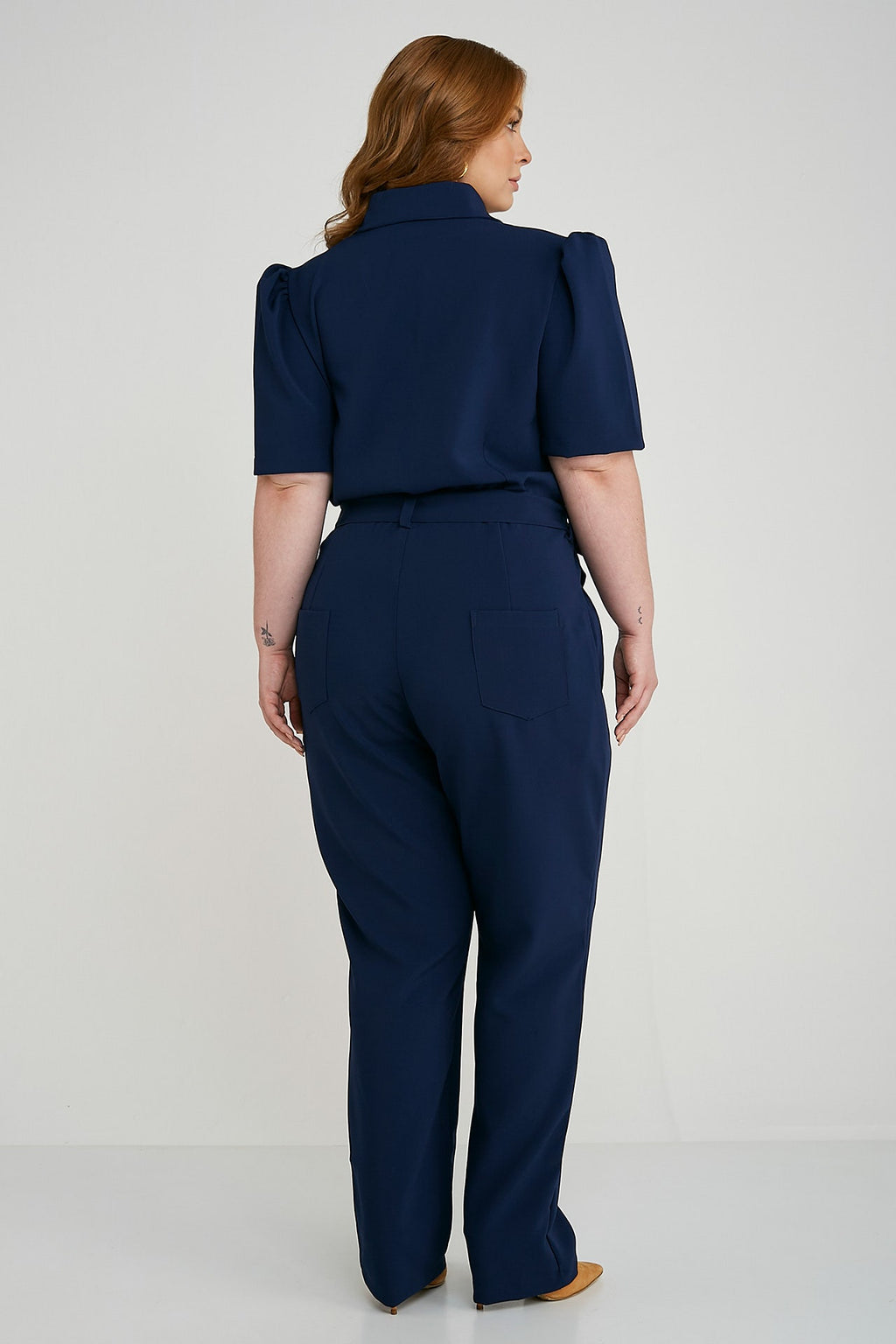 Macacão Feminino Luisa - Azul Marinho