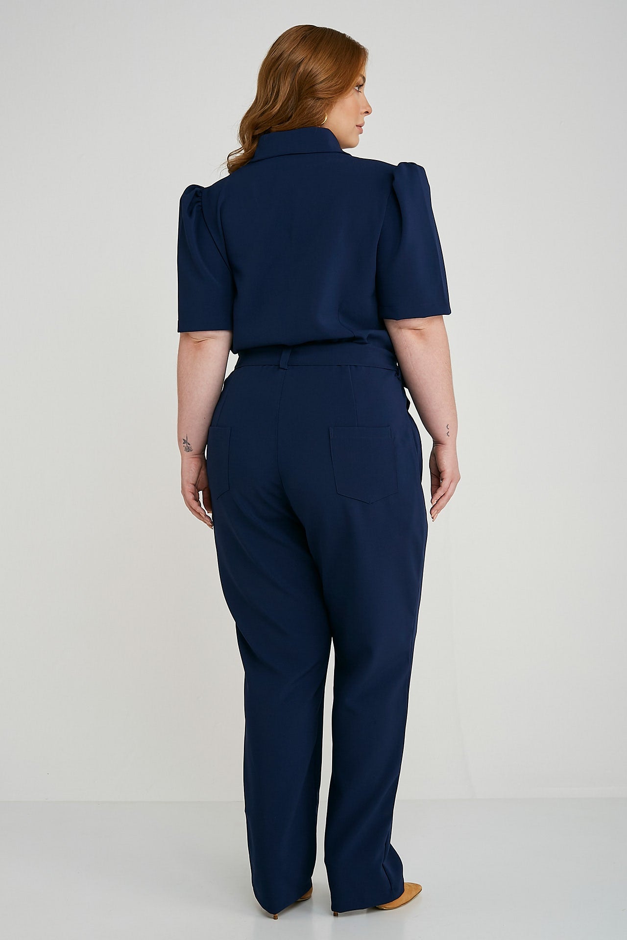 Macacão Feminino Luisa - Azul Marinho