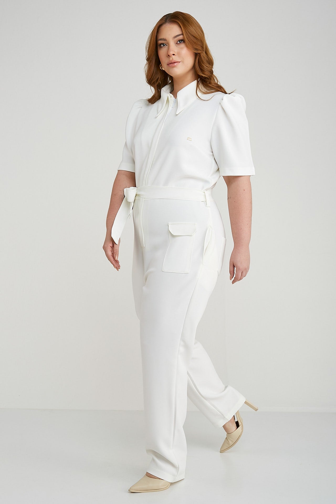 Macacão Feminino Luisa - Off White