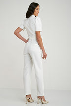 Macacão Feminino Luisa - Off White