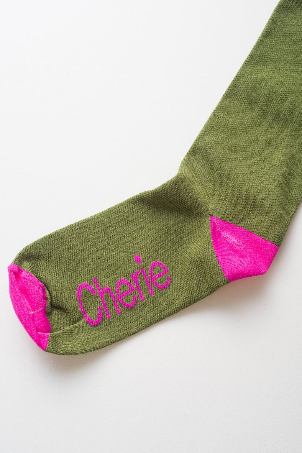 Meia Cherie - Verde Militar