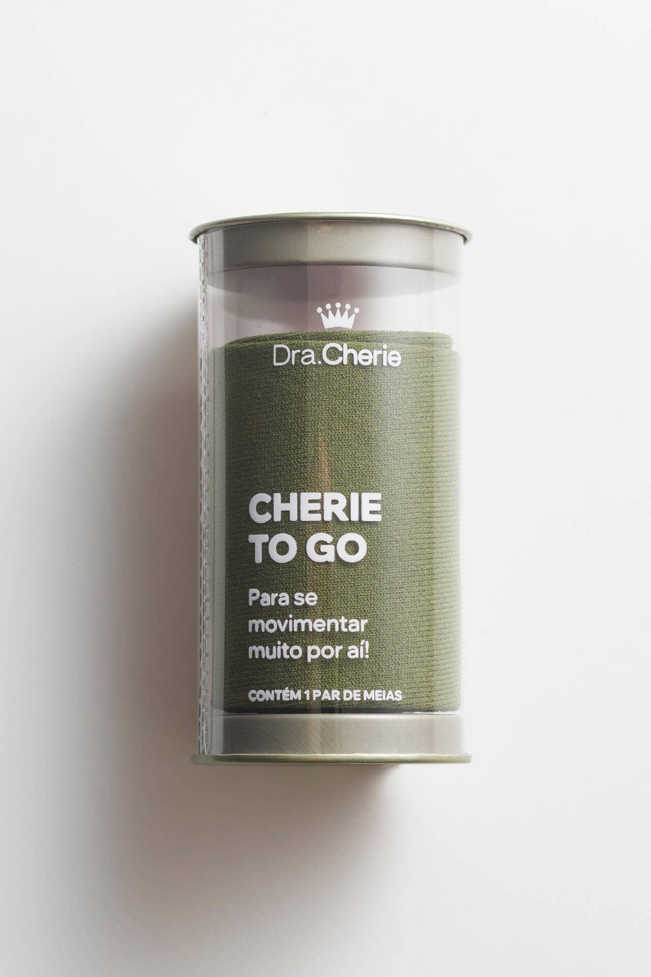 Meia Cherie - Verde Militar