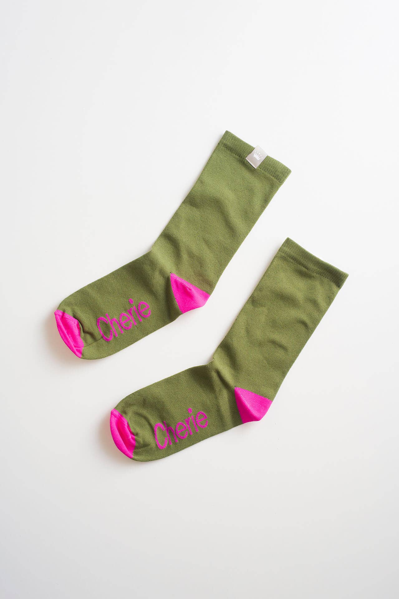 Meia Cherie - Verde Militar