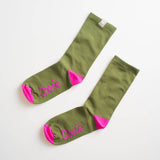 Meia Cherie - Verde Militar
