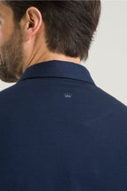 Polo Masculina Pima Cherie - Azul Marinho
