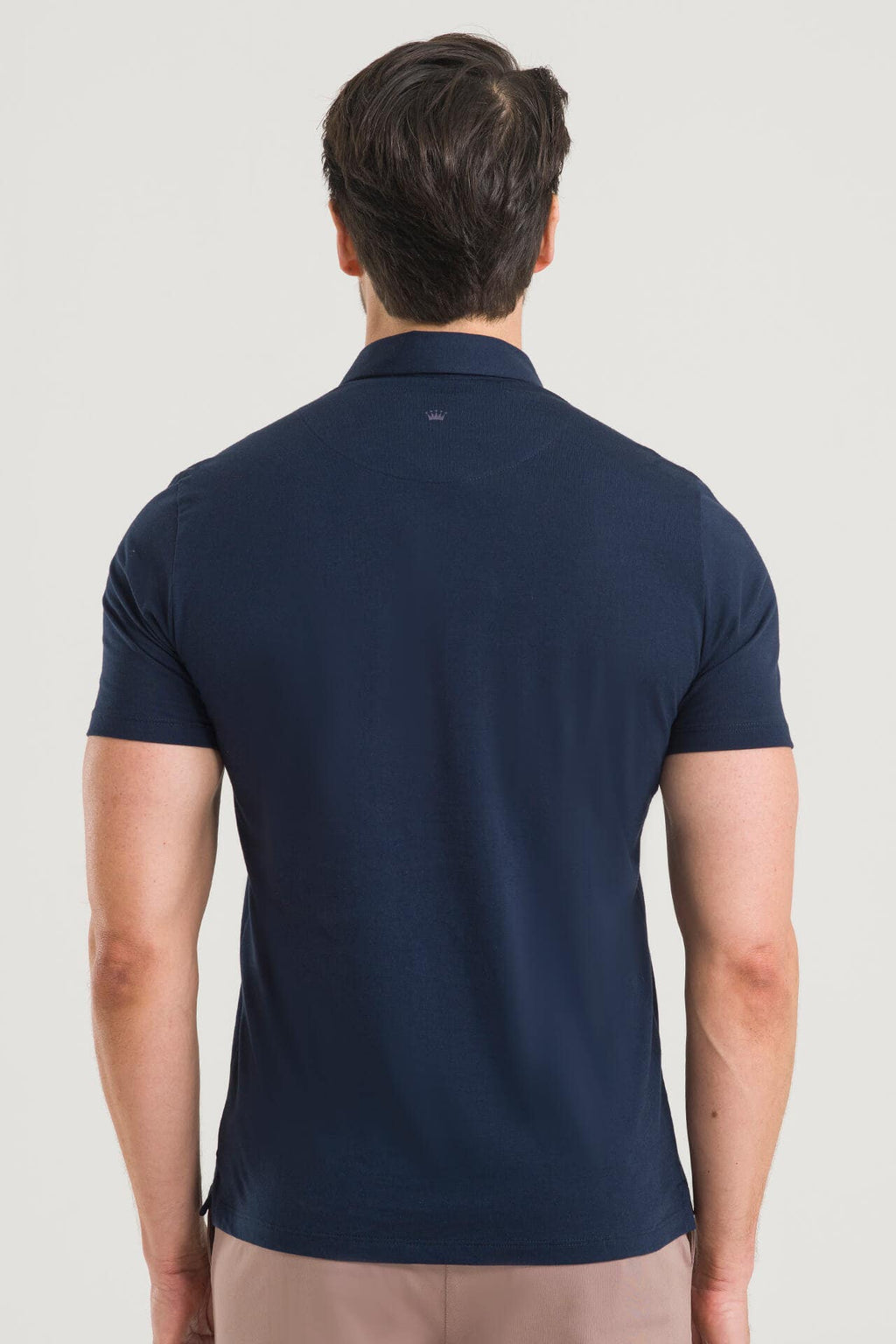 Polo Masculina Pima Cherie - Azul Marinho