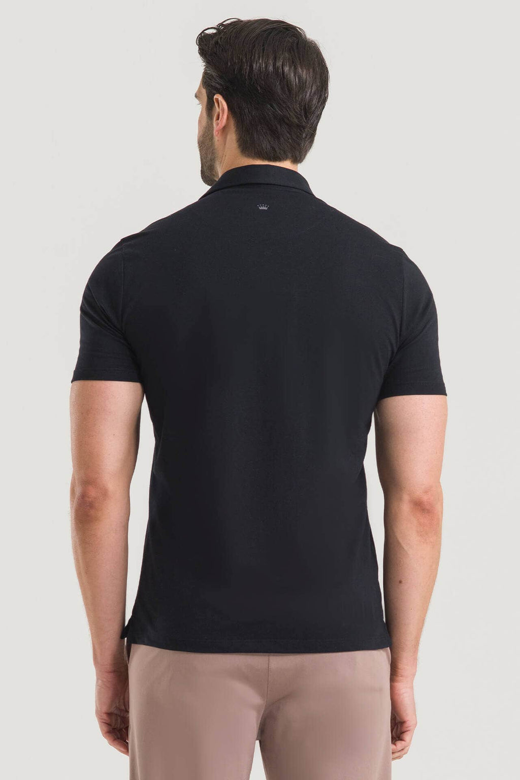 Polo Masculina Pima Cherie - Preta