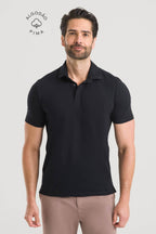 Polo Masculina Pima Cherie - Preta