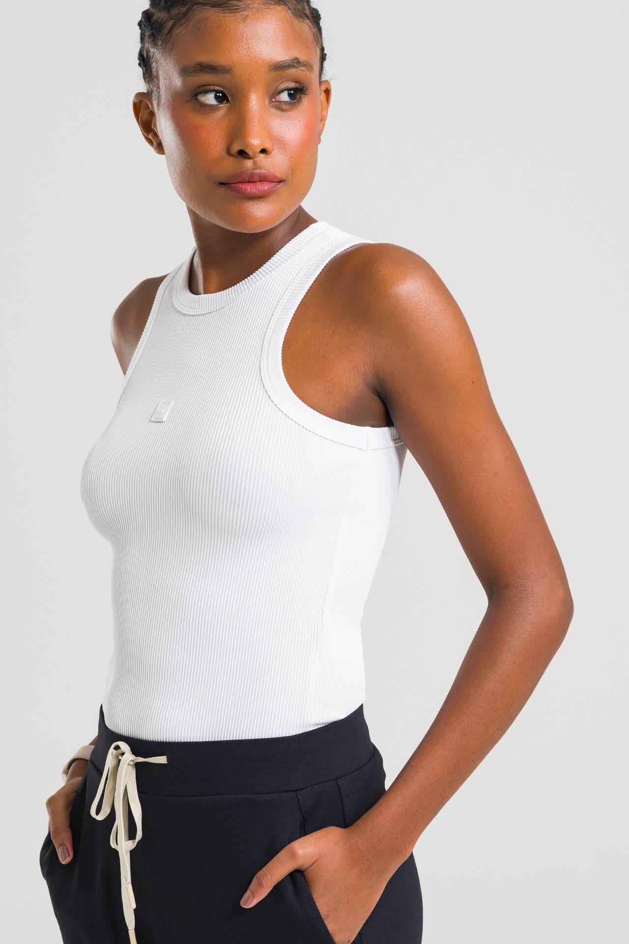 Regata Feminina Wellness - Branca