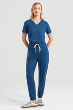 Scrub Feminino Active - Azul Navy