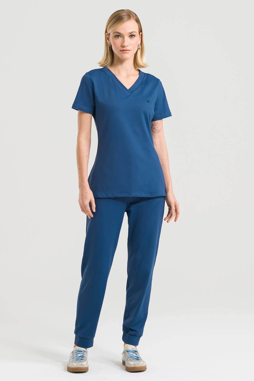 Scrub Feminino Active - Azul Navy