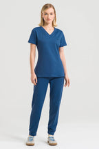 Scrub Feminino Active - Azul Navy
