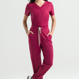 Scrub Feminino Active - Bordô