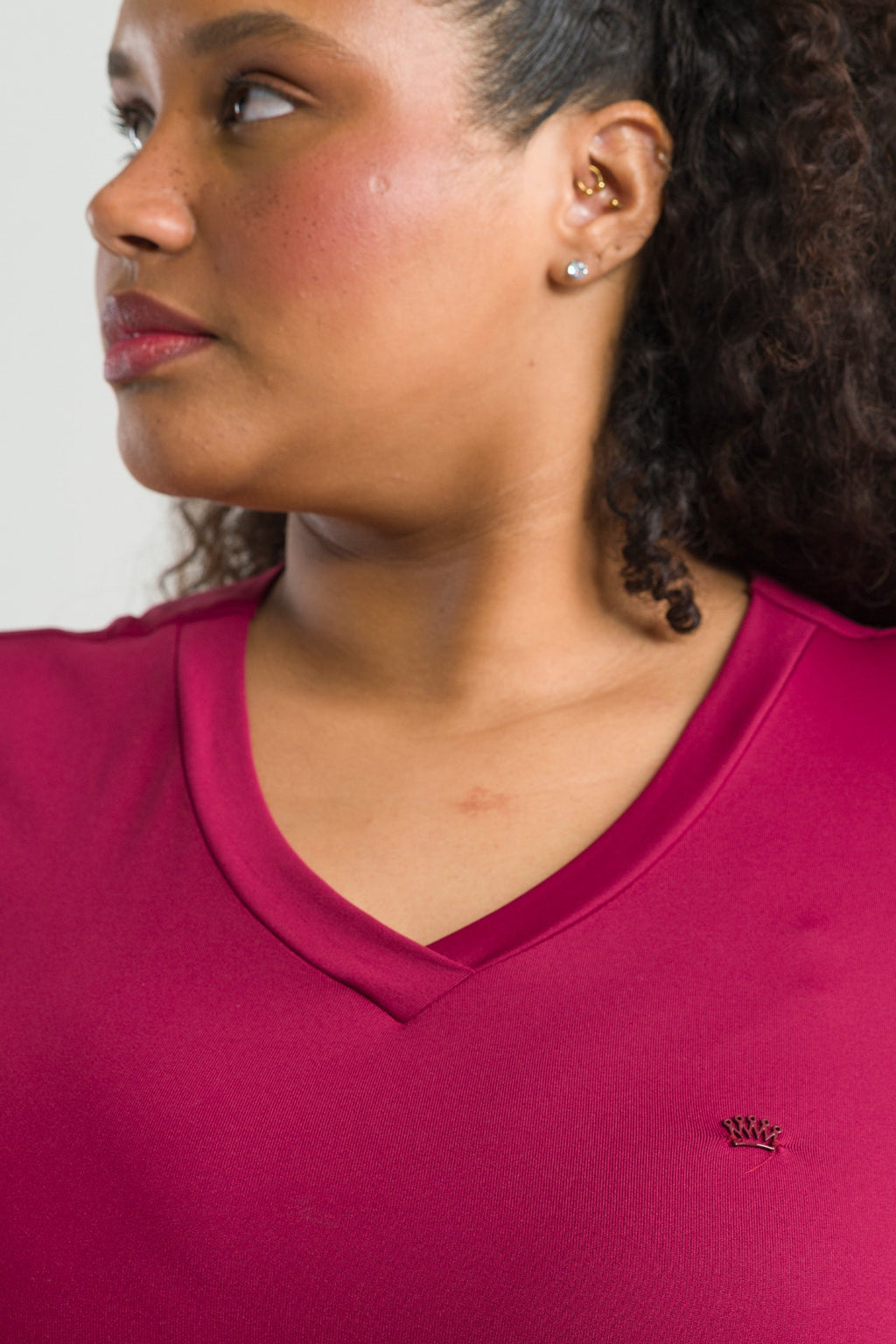 Scrub Feminino Active - Bordô